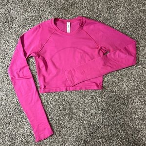 Lululemon Swiftly Tech Cropped Long Sleeve